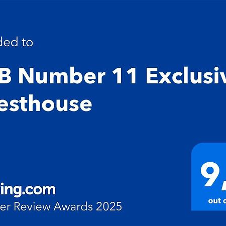 B&B Number 11 Exclusive Guesthouse Bruges Exterior foto